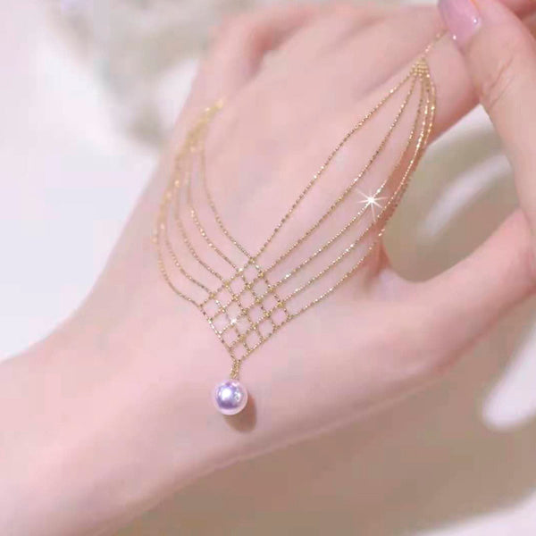 Sireen Mermaid Necklace With Pearl