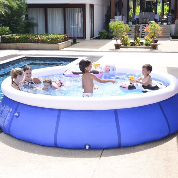 Family inflatable swimming pool for Adults Children Above Ground backyard swiming Pool Outdoor round pool