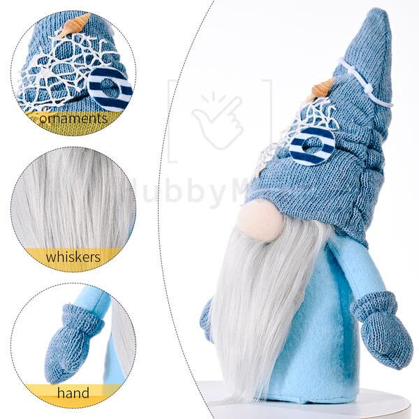 Adorable Plush Nautical Gnome For Home Decoration