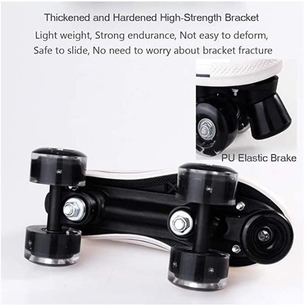 Canvas Flash Roller Skates