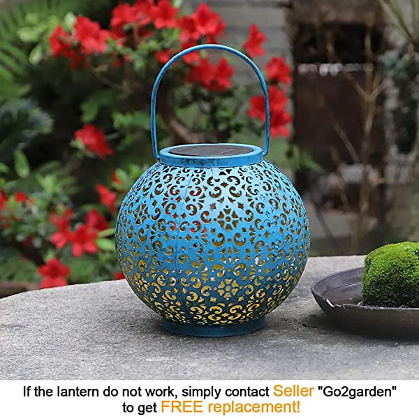 Solar Large Lantern Outdoor Hanging Lights