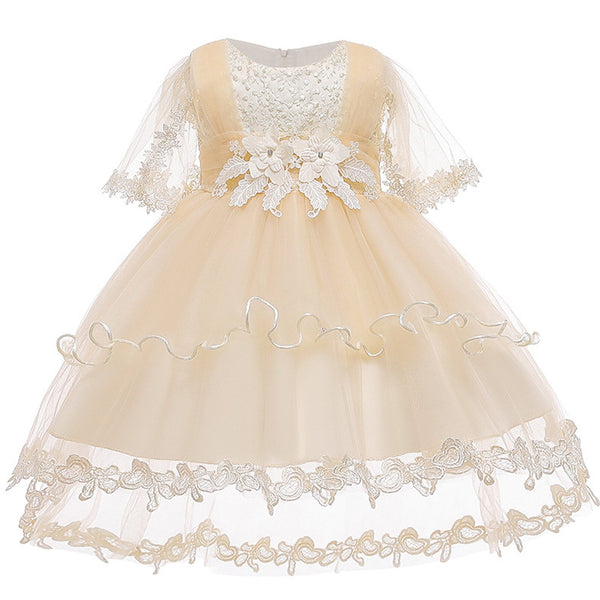 Newborn Baby Grils Party Dress Multi-layer Tutu Dress