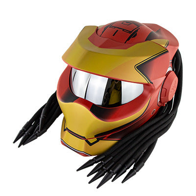 Motorcycle Predator Flip-Up Helmet