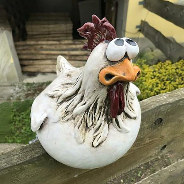 Chicken Farm Farm Art-Backyard Decoration Courtyard Chicken Decoration