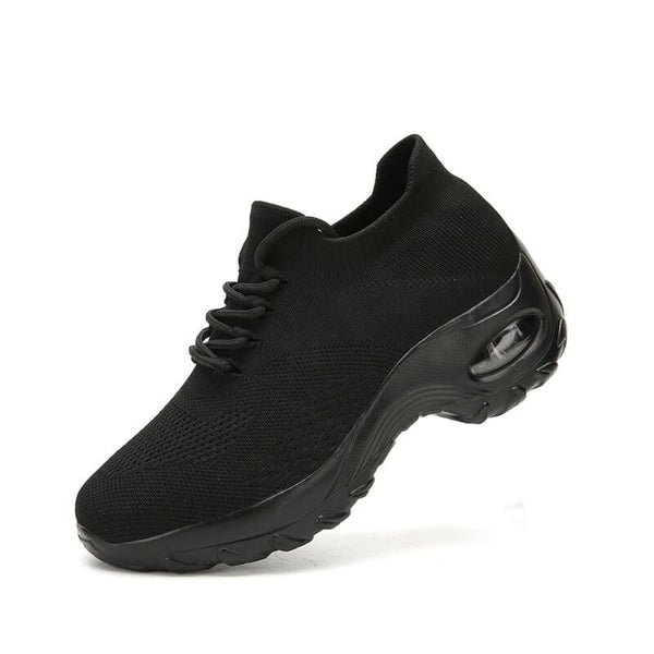 Nanccy Lace Up Walking Running Shoes Platform Sneakers