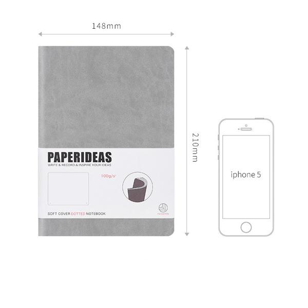 A5 Soft Cover Journal Notebook (Dot/Grid/Line/Blank)