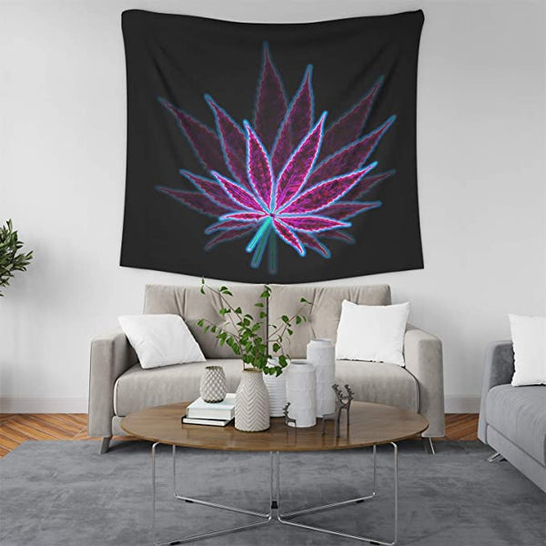 Purple Leaf Tapestry