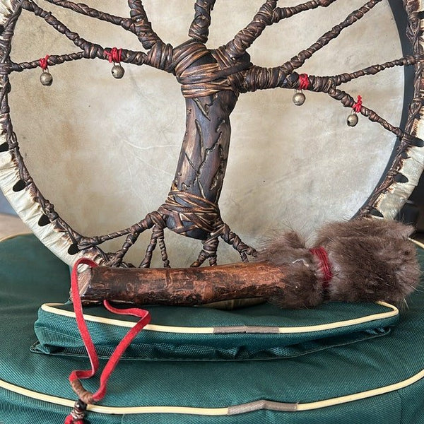 🥁Shaman drum "Tree of life" Siberian drum Spirit music