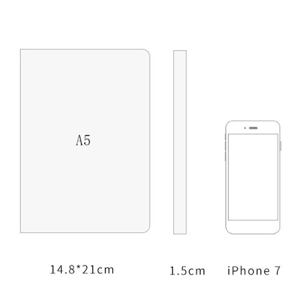 A5 Soft Cover Journal Notebook (Dot/Grid/Line/Blank)