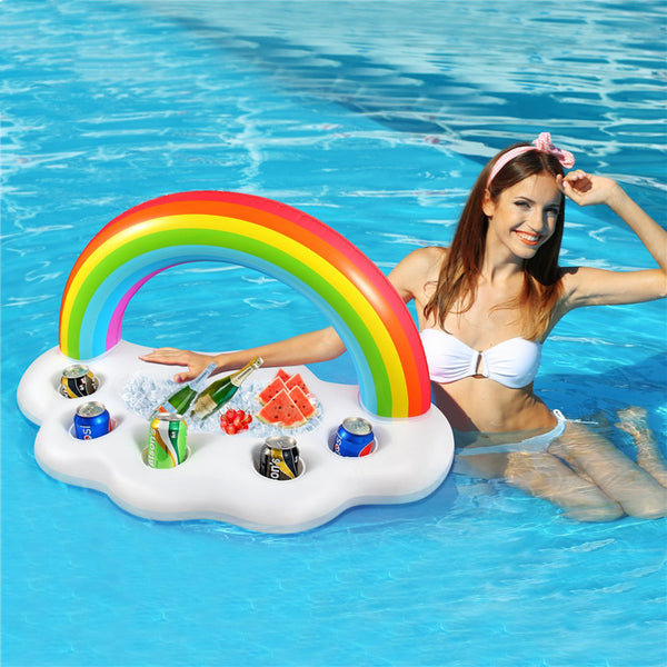 Inflatable Cup Holder Swimming Pool Float Pool Toy