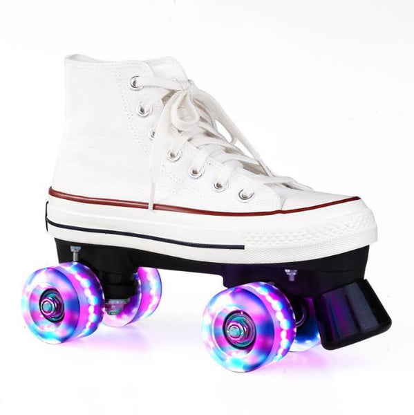 Canvas Flash Roller Skates