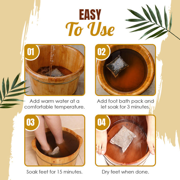 Lymphatic Drainage Ginger Foot Soak