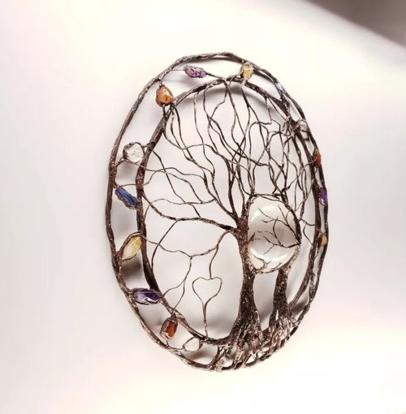 Circle of Life-metal Tree Wall Art